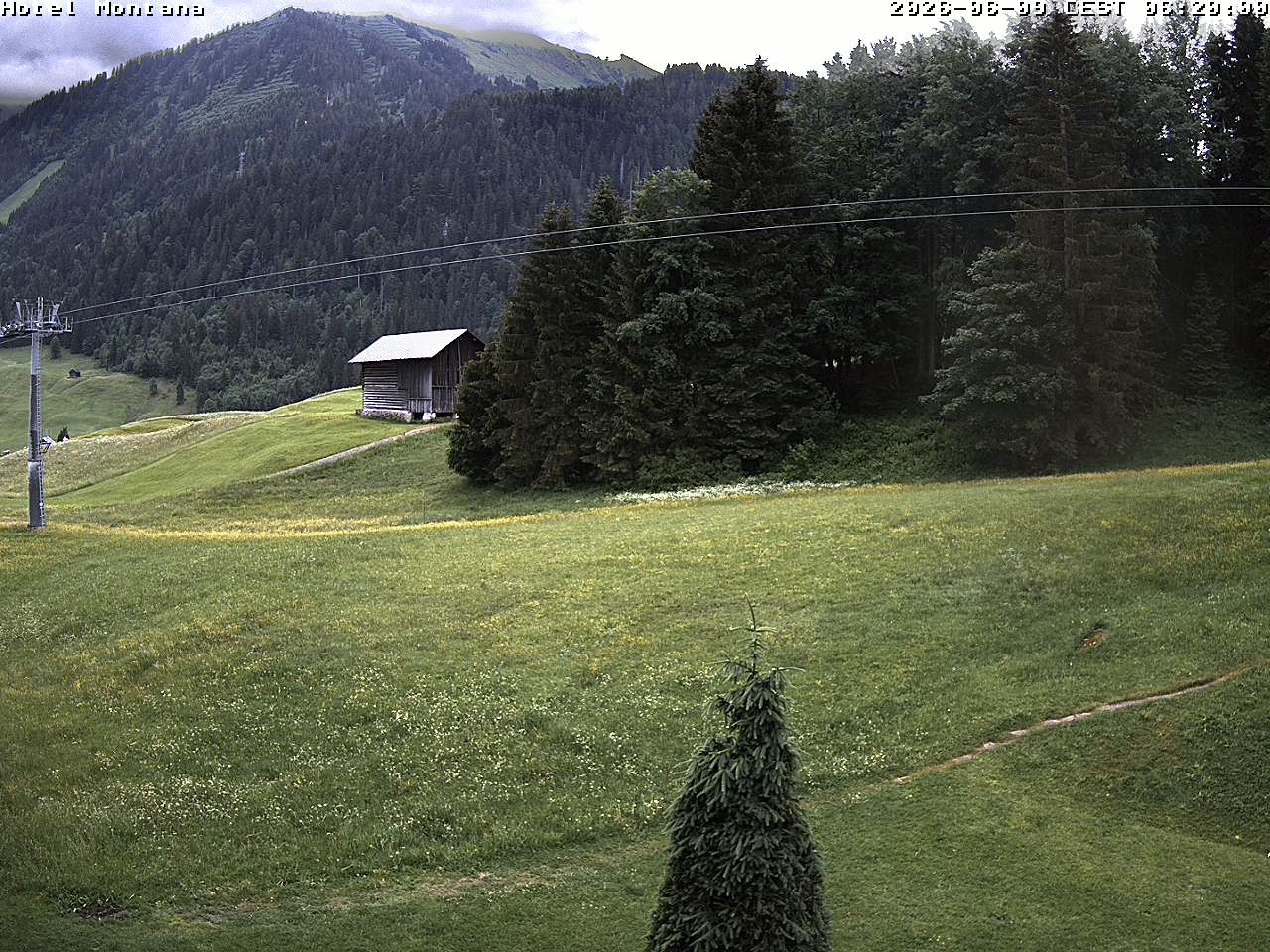 Archiv Foto Webcam Hotel Montana, Riezlern