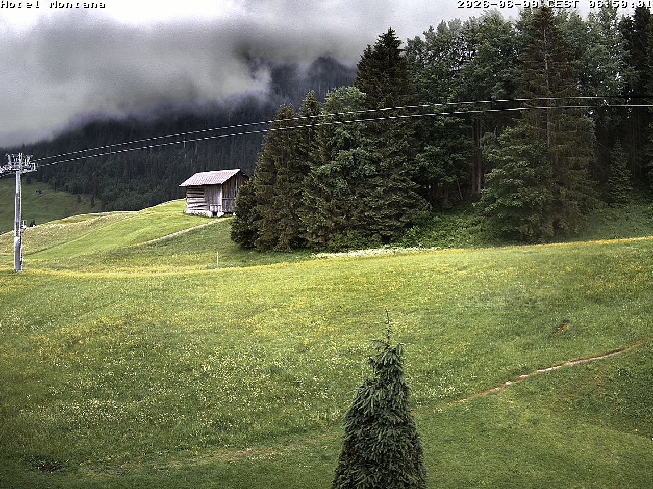 Archiv Foto Webcam Hotel Montana, Riezlern