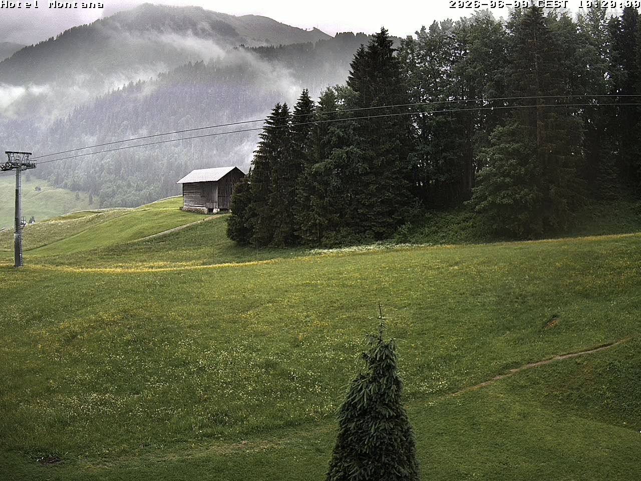 Archiv Foto Webcam Hotel Montana, Riezlern
