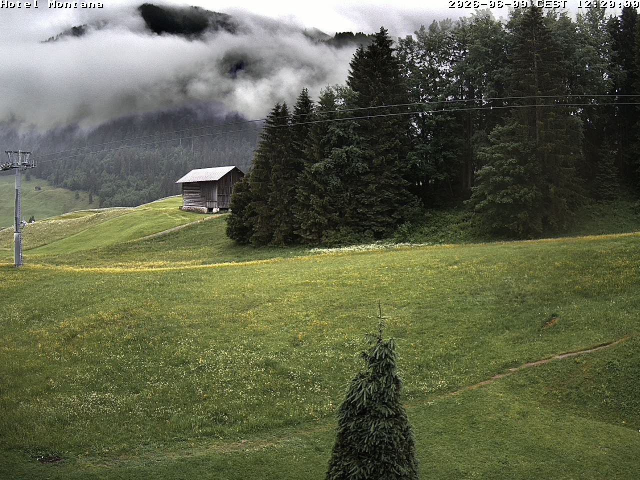Archiv Foto Webcam Hotel Montana, Riezlern
