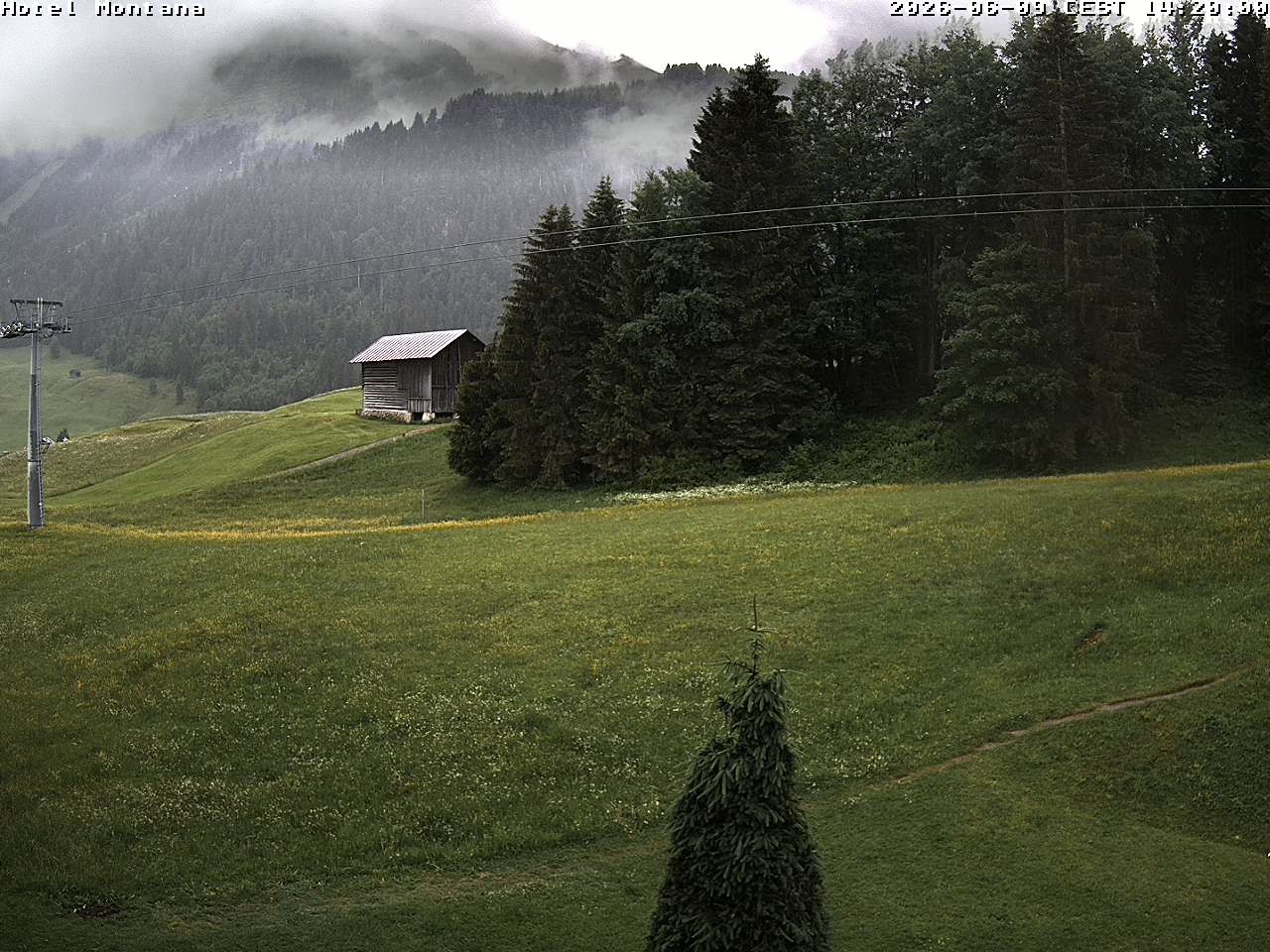 Archiv Foto Webcam Hotel Montana, Riezlern