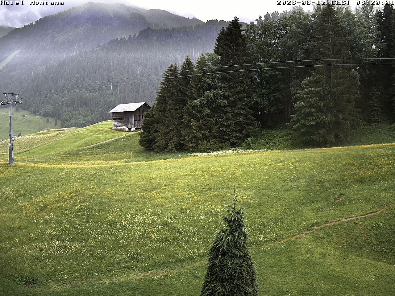 Archiv Foto Webcam Hotel Montana, Riezlern