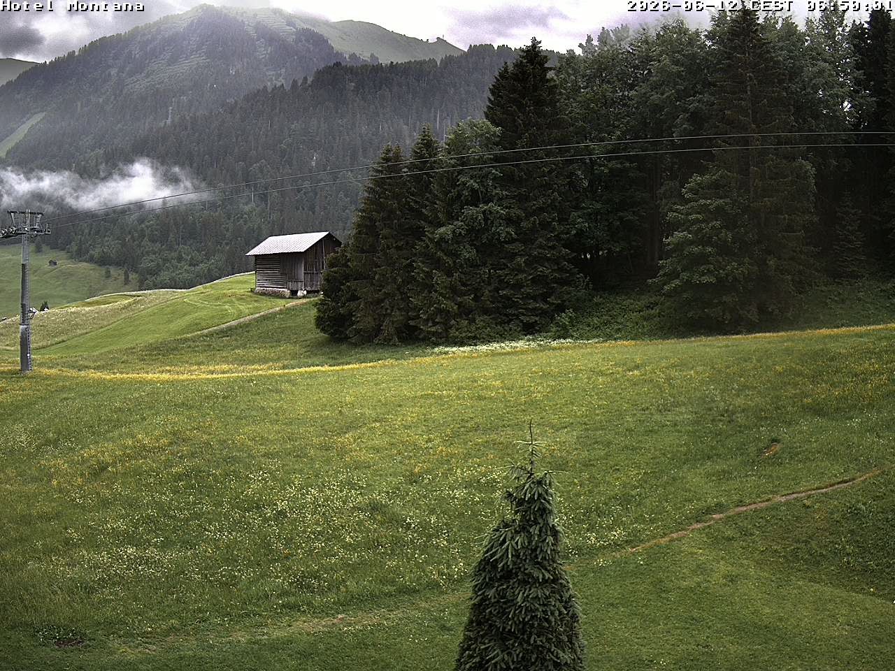 Archiv Foto Webcam Hotel Montana, Riezlern