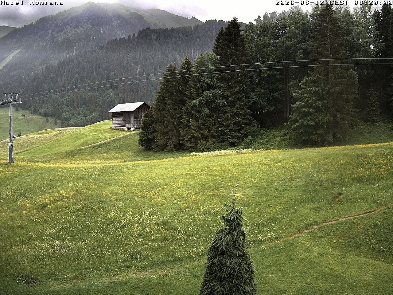 Archiv Foto Webcam Hotel Montana, Riezlern
