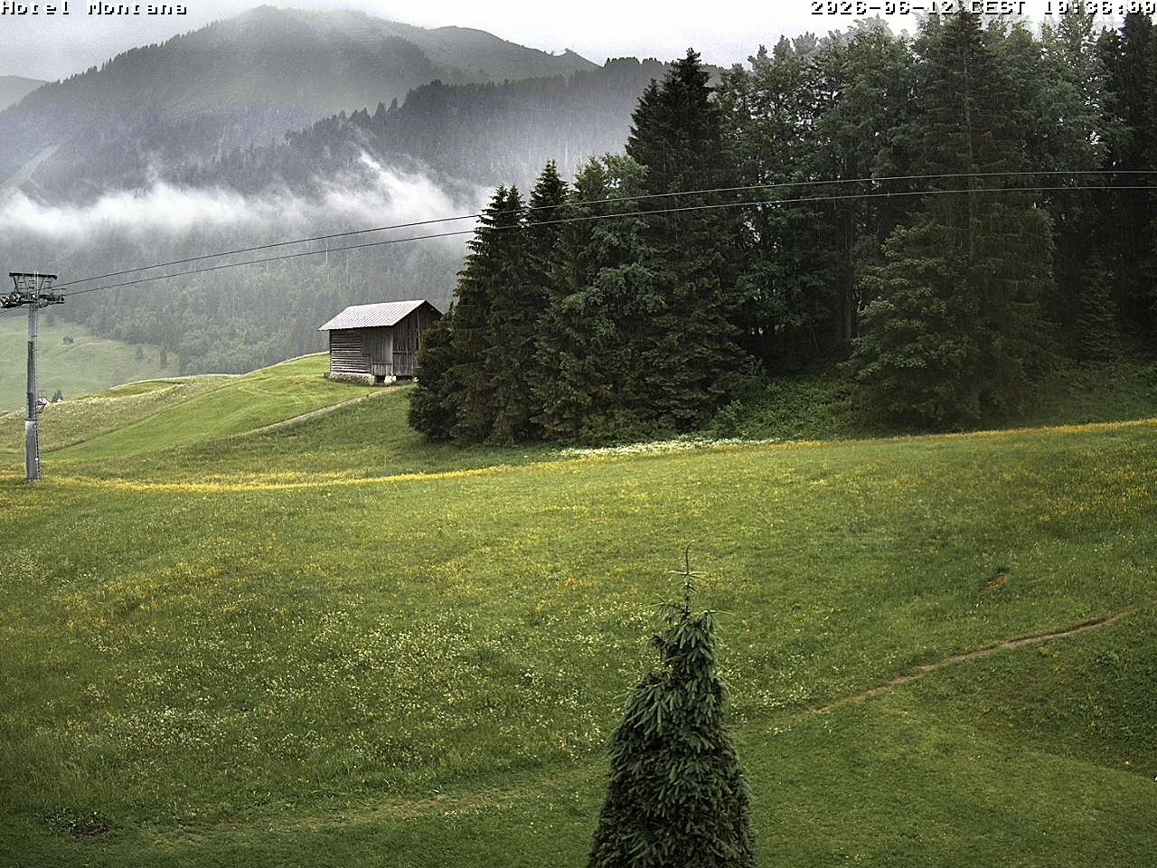 Archiv Foto Webcam Hotel Montana, Riezlern