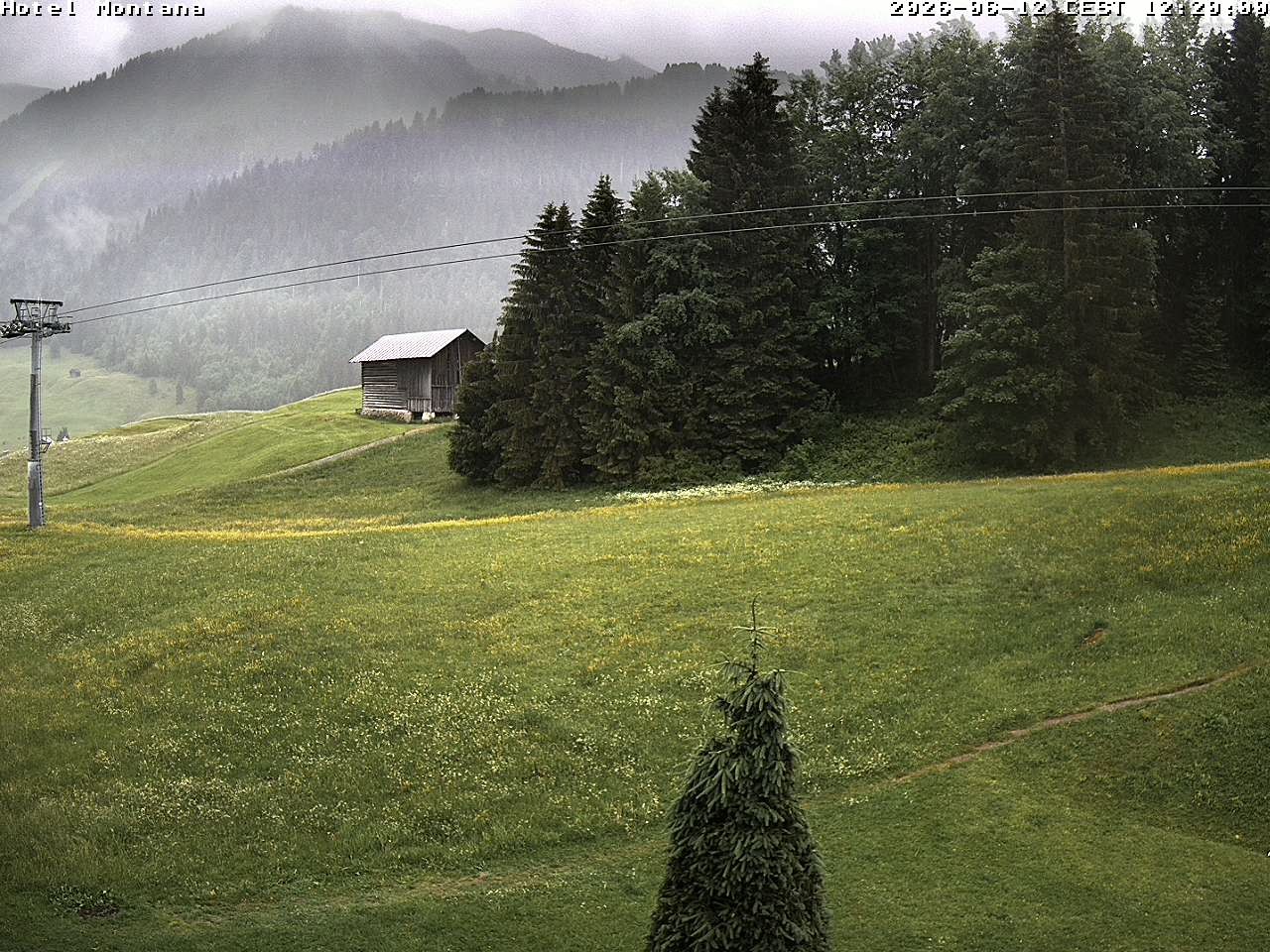Archiv Foto Webcam Hotel Montana, Riezlern