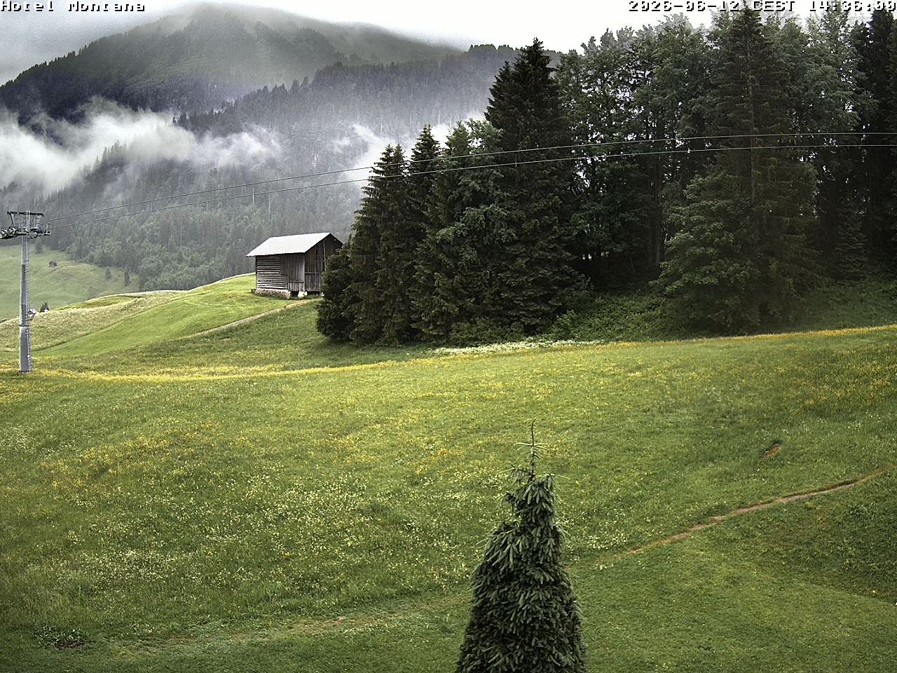 Archiv Foto Webcam Hotel Montana, Riezlern
