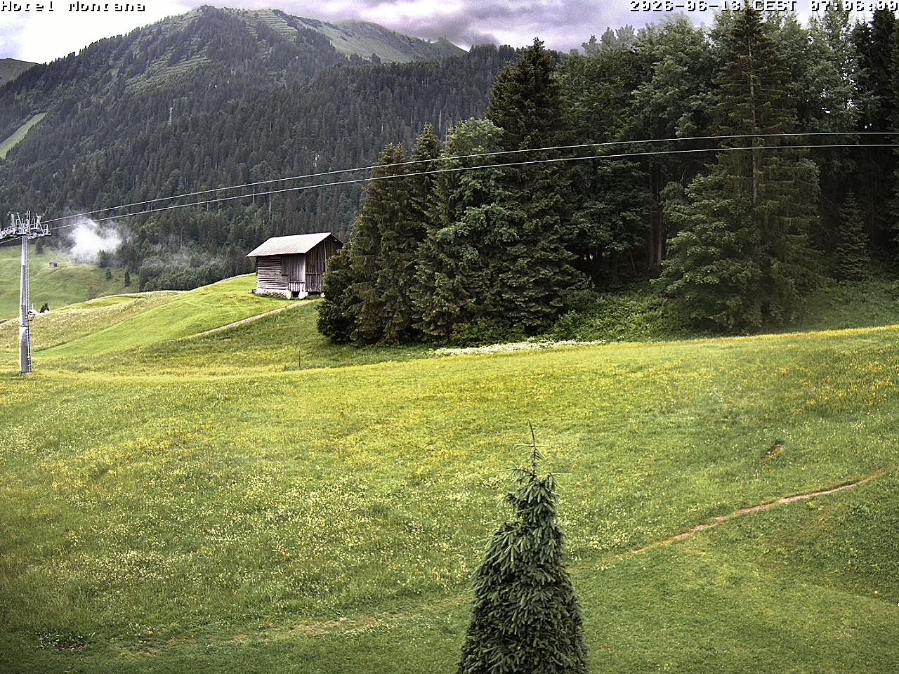 Archiv Foto Webcam Hotel Montana, Riezlern