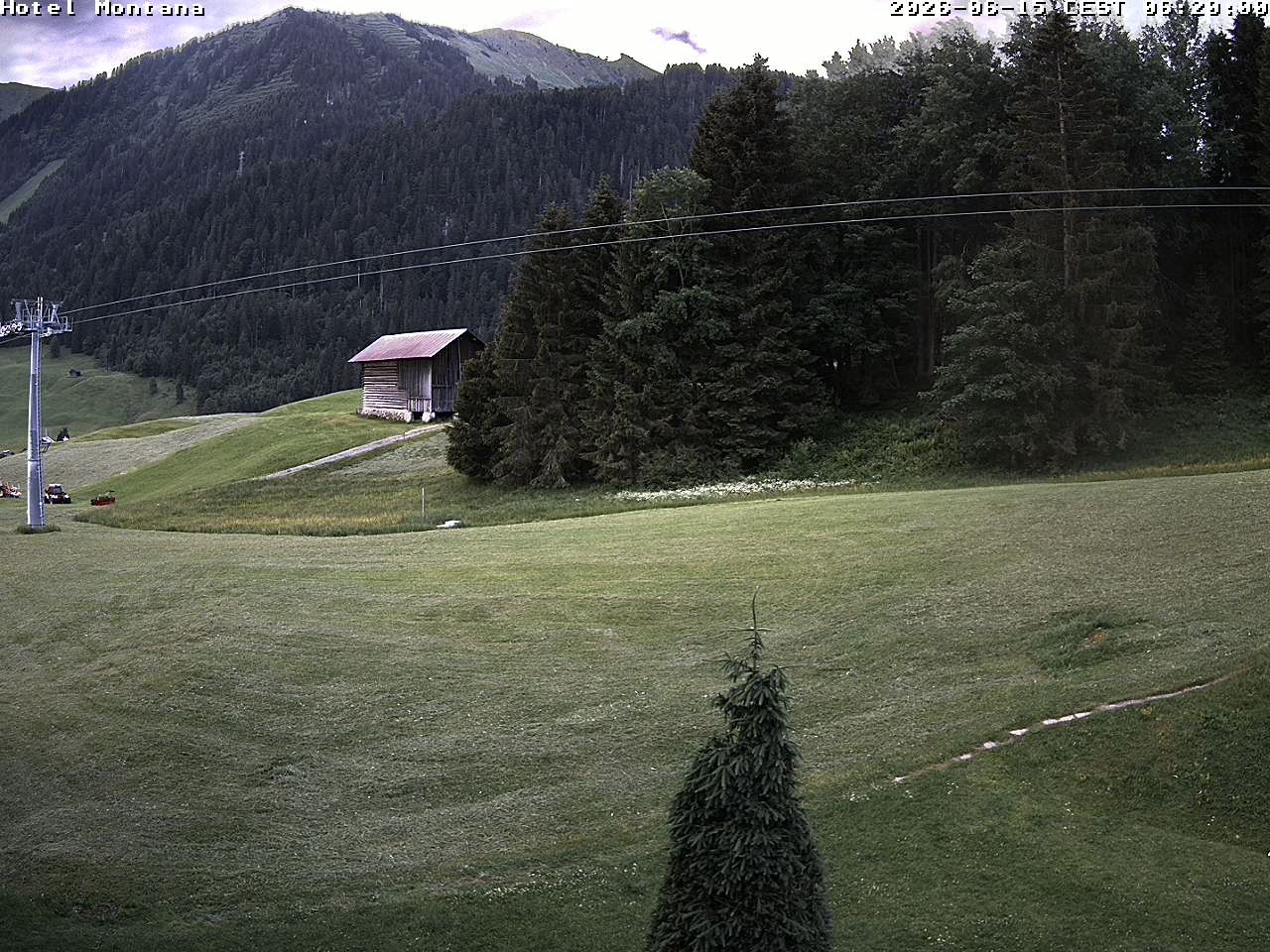 Archived image Webcam Riezlern - Hotel Montana