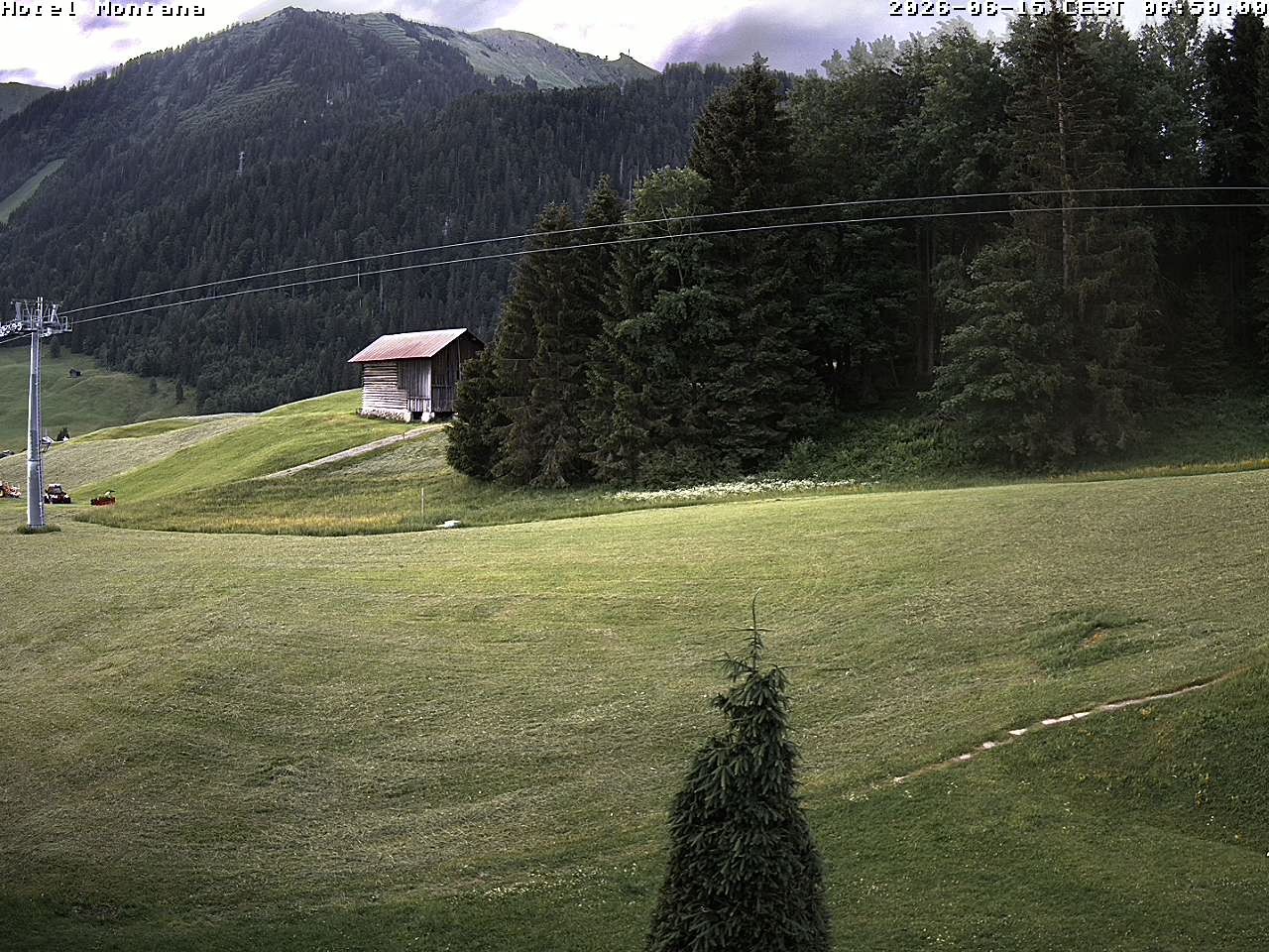 Archived image Webcam Riezlern - Hotel Montana