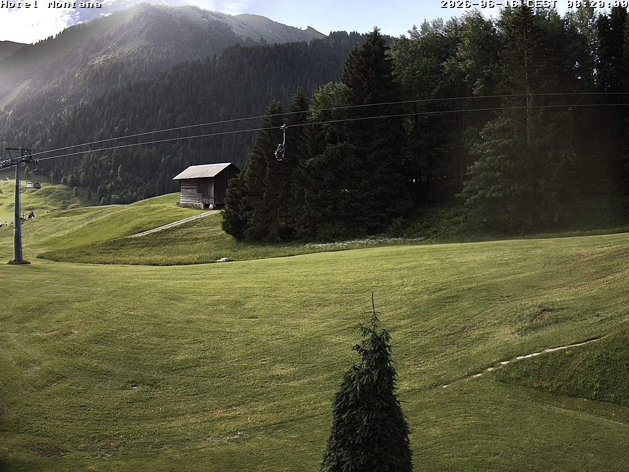 Archiv Foto Webcam Hotel Montana, Riezlern