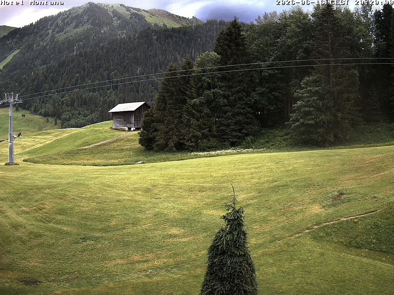 Archived image Webcam Riezlern - Hotel Montana