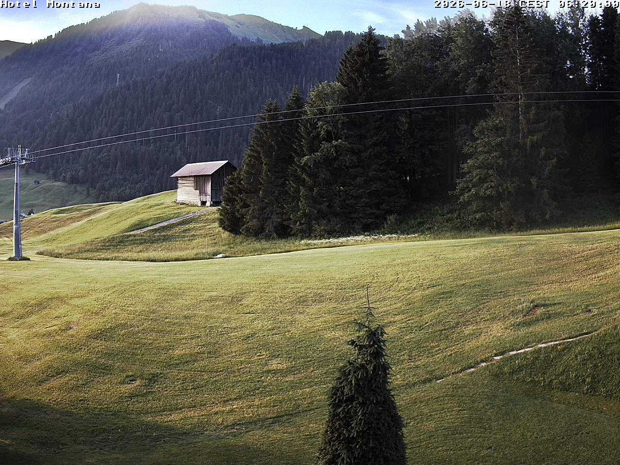 Archiv Foto Webcam Hotel Montana, Riezlern