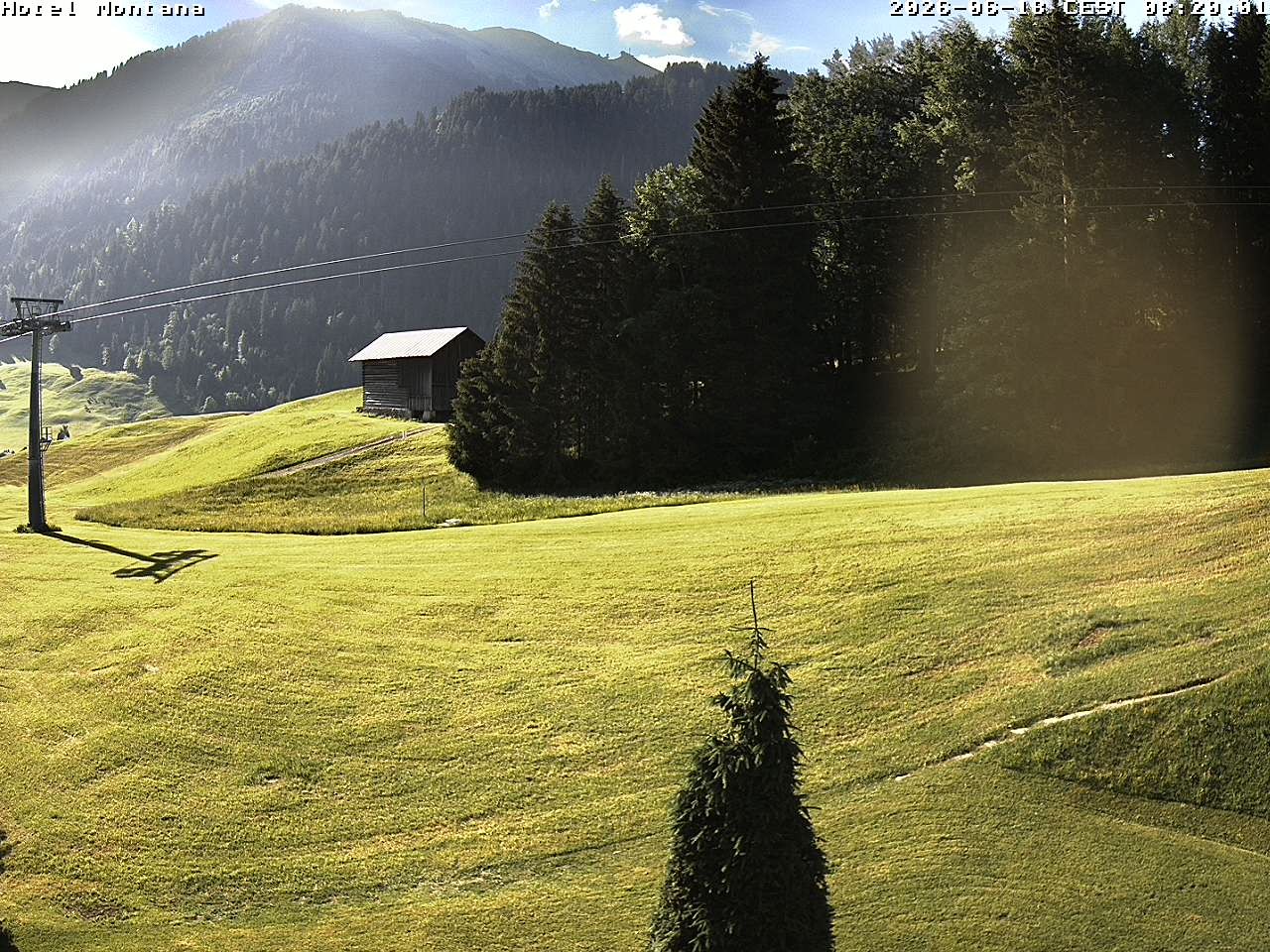 Archiv Foto Webcam Hotel Montana, Riezlern