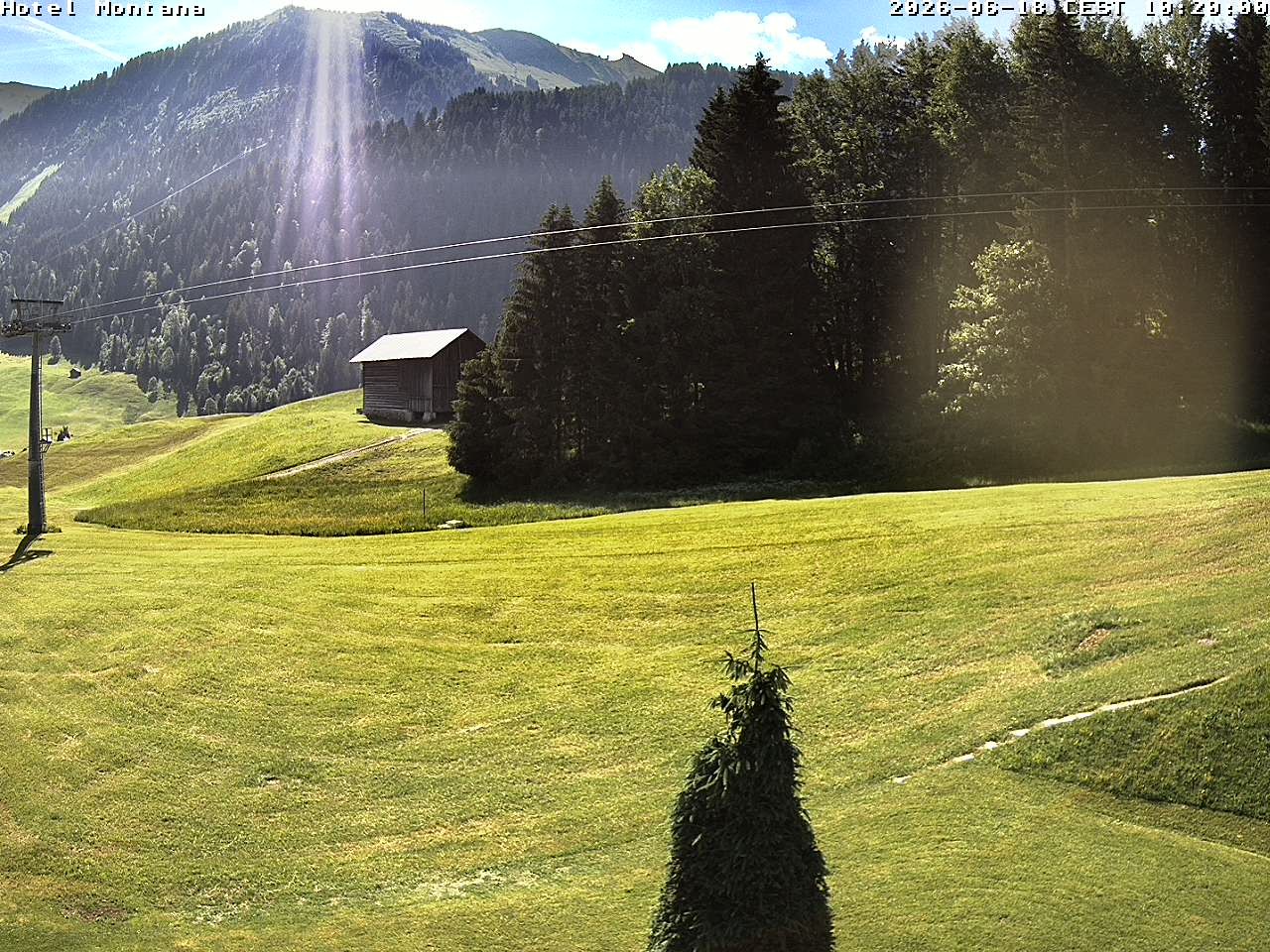 Archiv Foto Webcam Hotel Montana, Riezlern