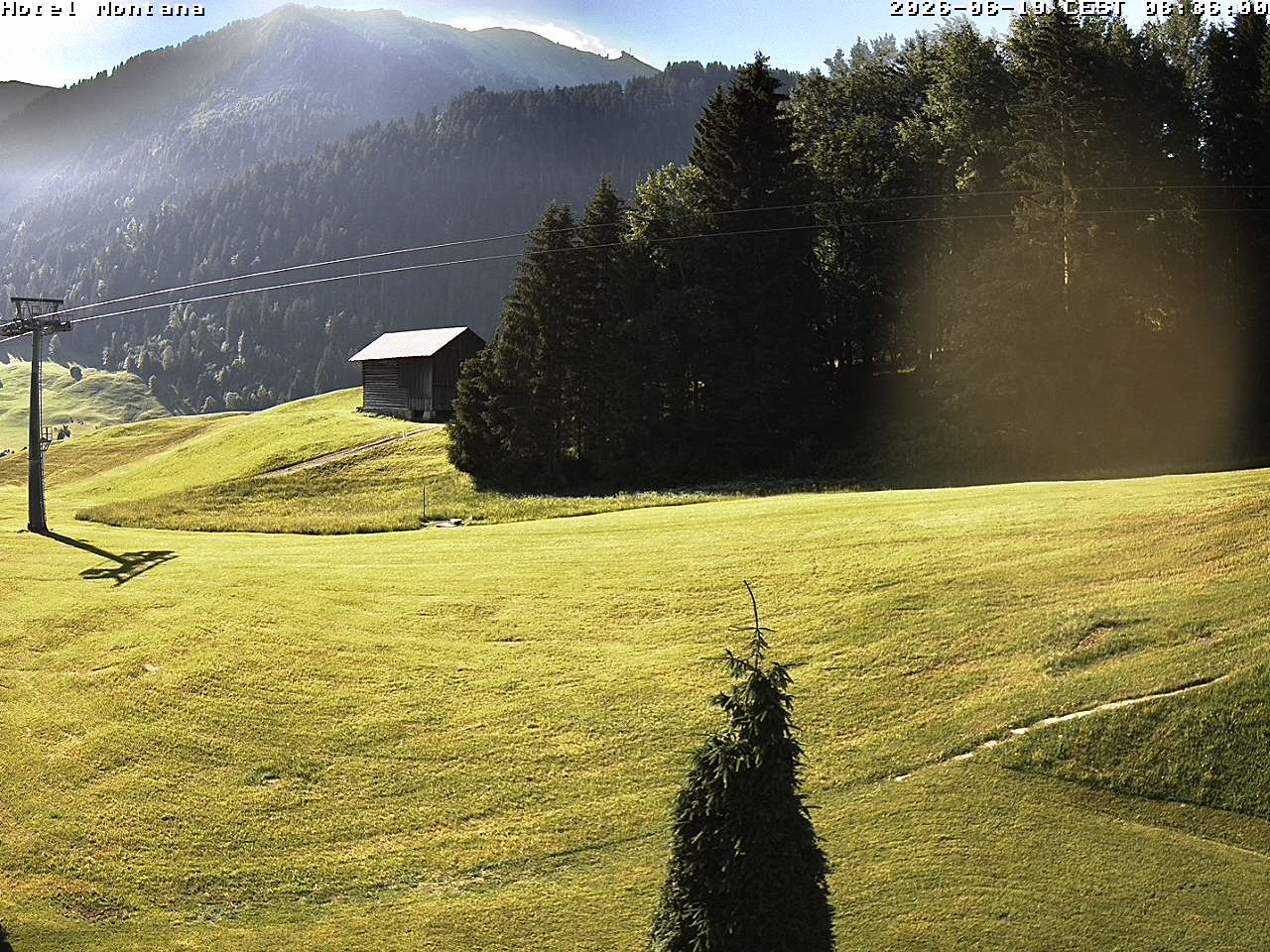 Archiv Foto Webcam Hotel Montana, Riezlern