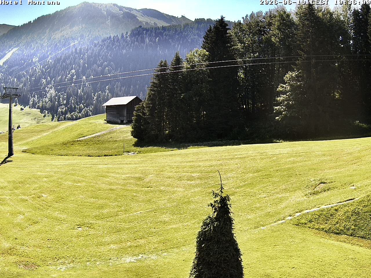 Archiv Foto Webcam Hotel Montana, Riezlern