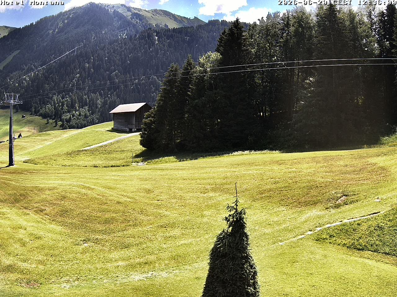 Archived image Webcam Riezlern - Hotel Montana