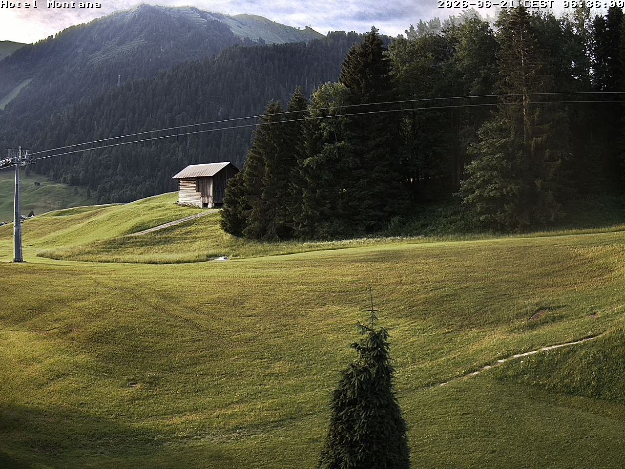 Archiv Foto Webcam Hotel Montana, Riezlern