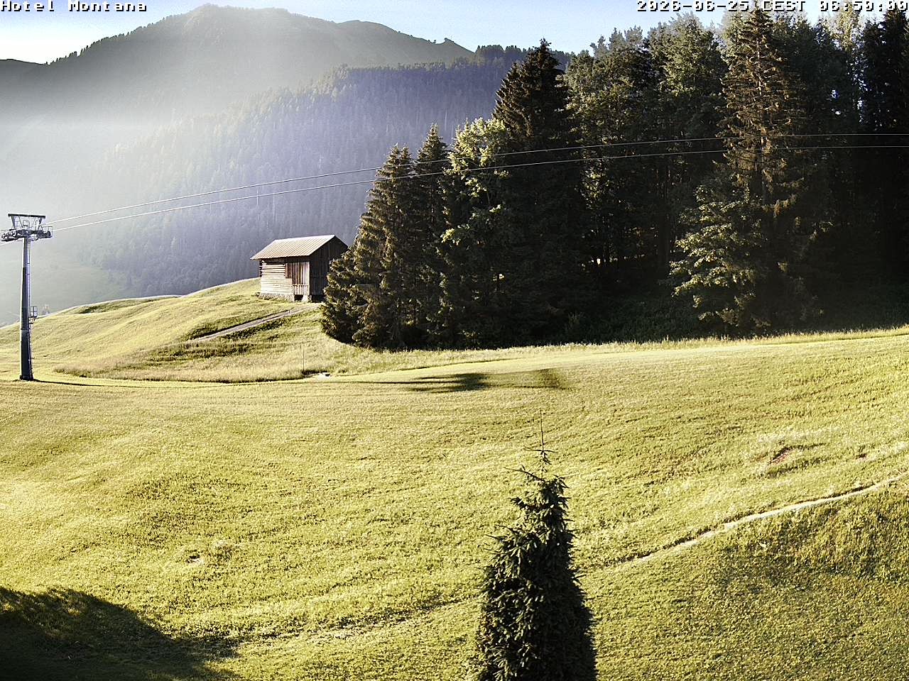 Archived image Webcam Riezlern - Hotel Montana
