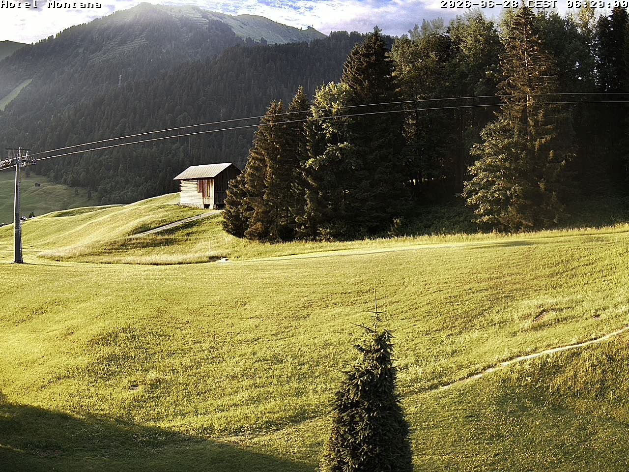 Archiv Foto Webcam Hotel Montana, Riezlern