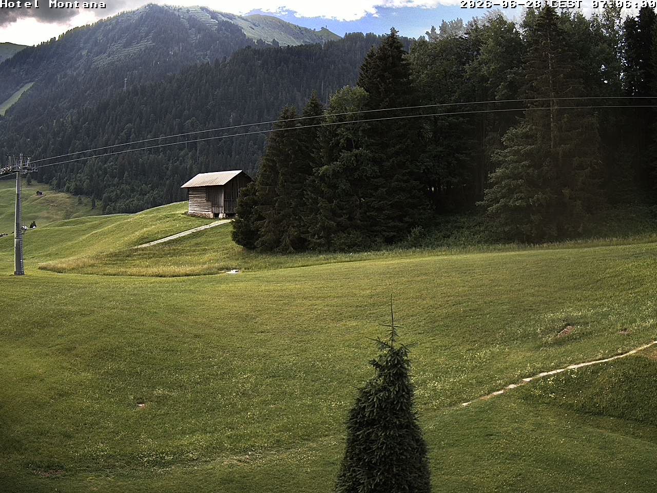 Archiv Foto Webcam Hotel Montana, Riezlern