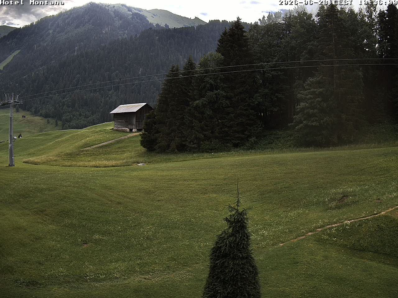 Archiv Foto Webcam Hotel Montana, Riezlern
