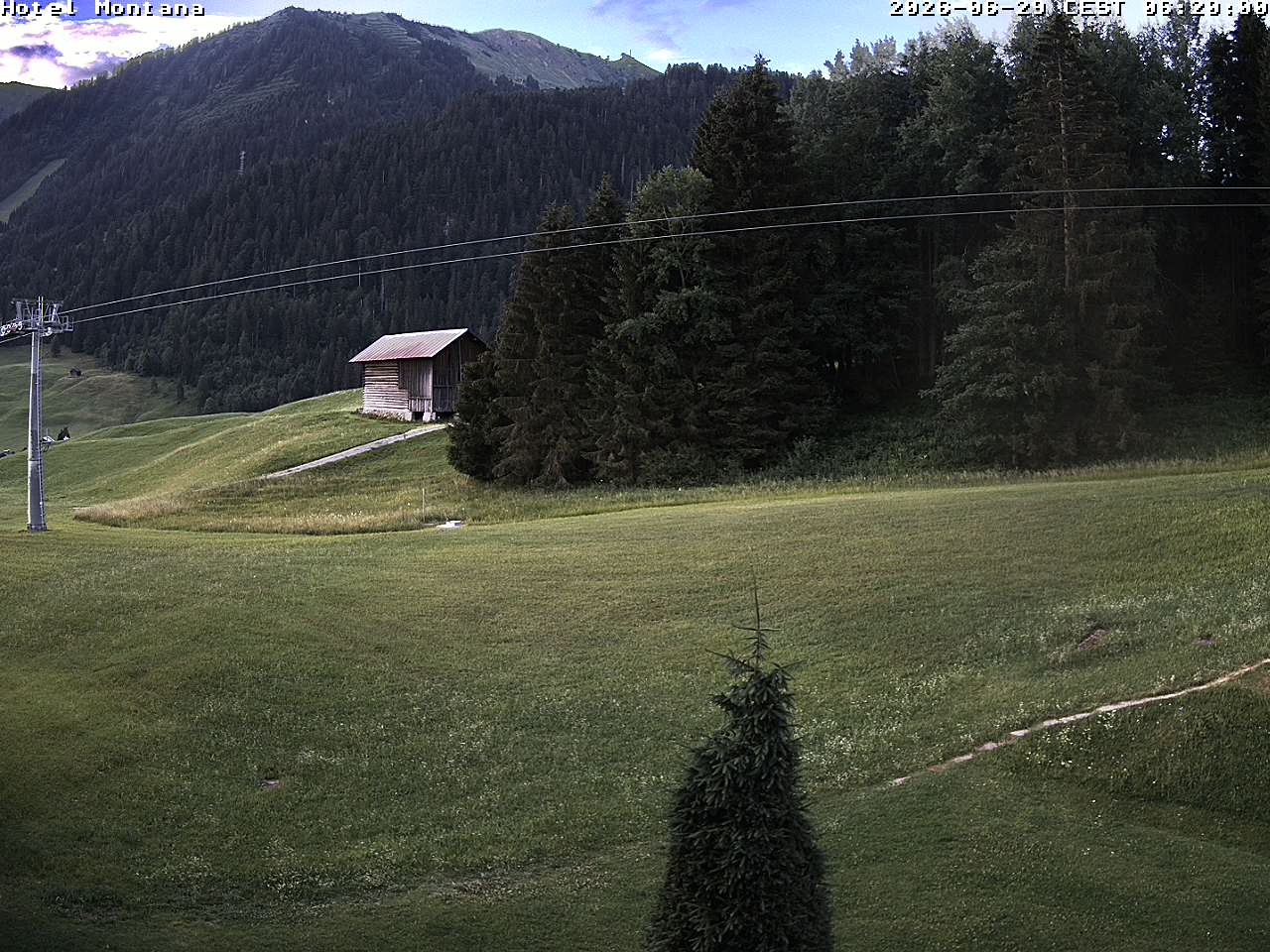 Archived image Webcam Riezlern - Hotel Montana