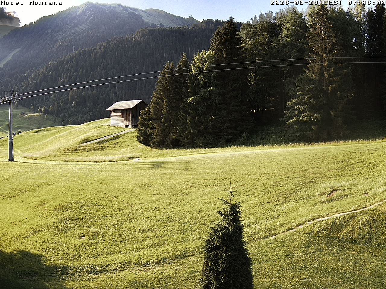 Archived image Webcam Riezlern - Hotel Montana
