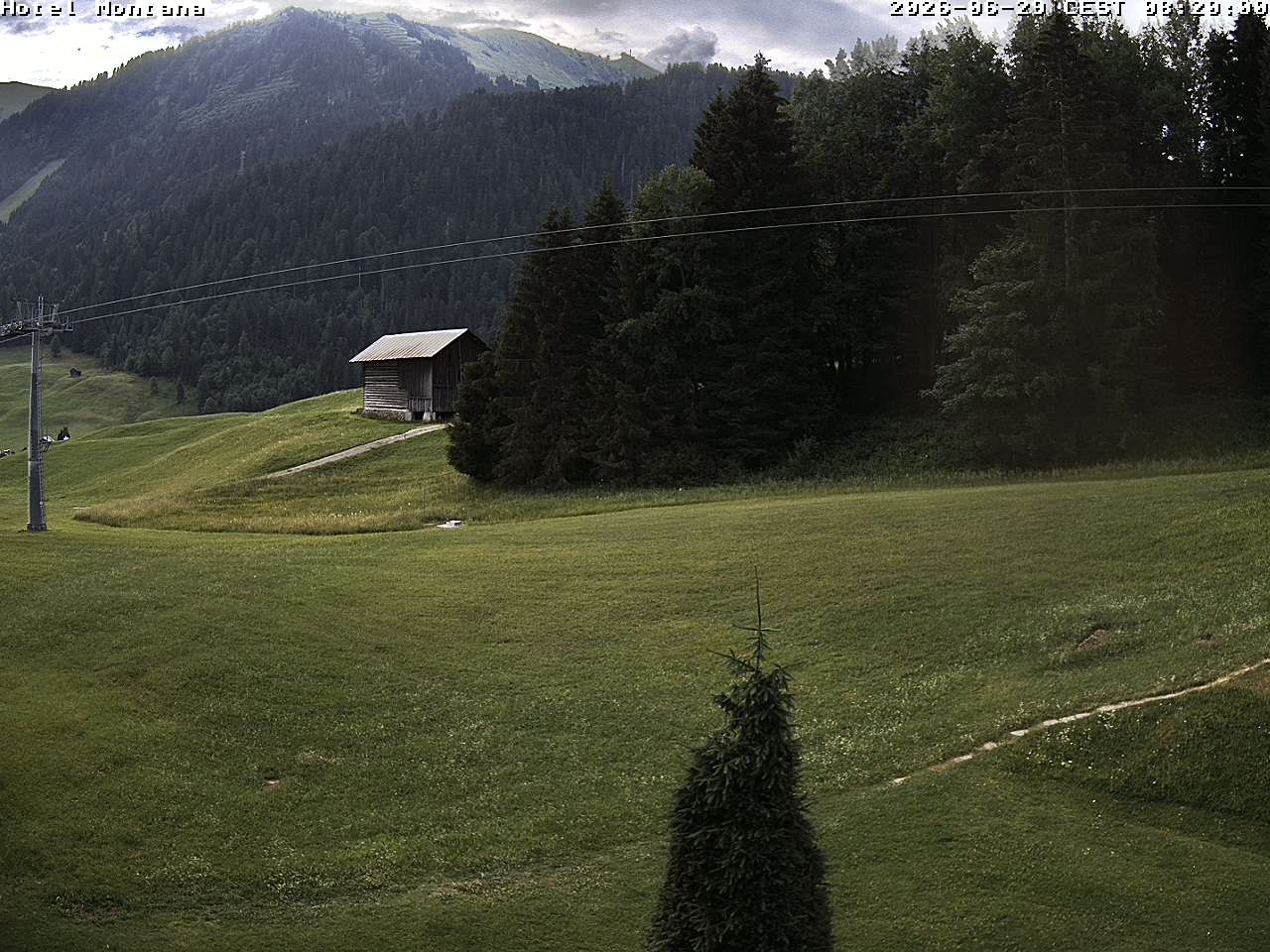 Archived image Webcam Riezlern - Hotel Montana