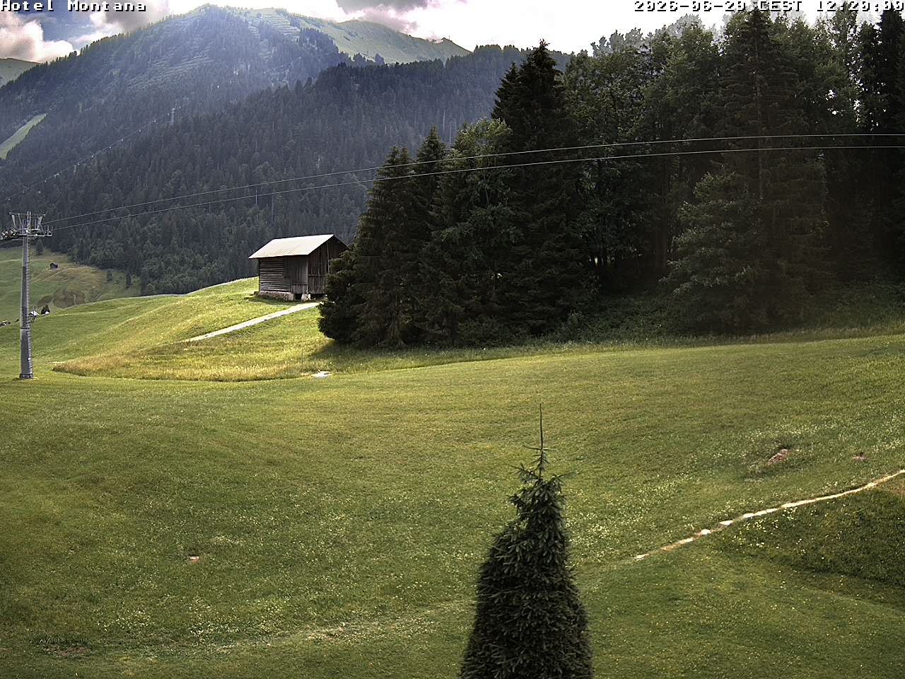 Archived image Webcam Riezlern - Hotel Montana