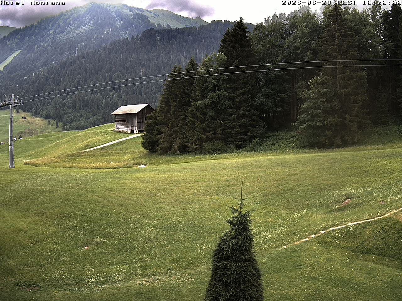 Archived image Webcam Riezlern - Hotel Montana