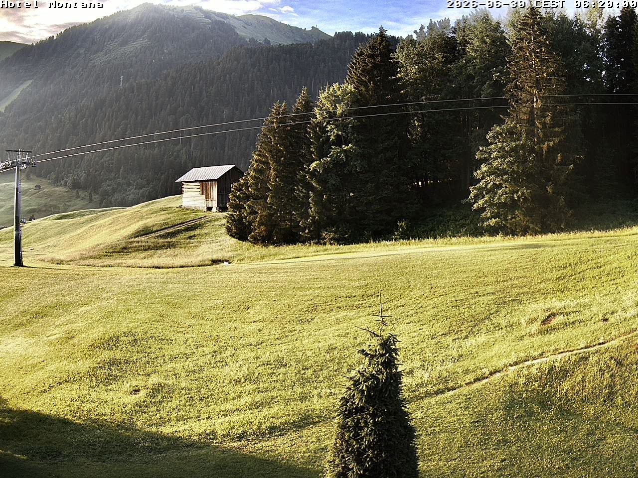 Archiv Foto Webcam Hotel Montana, Riezlern