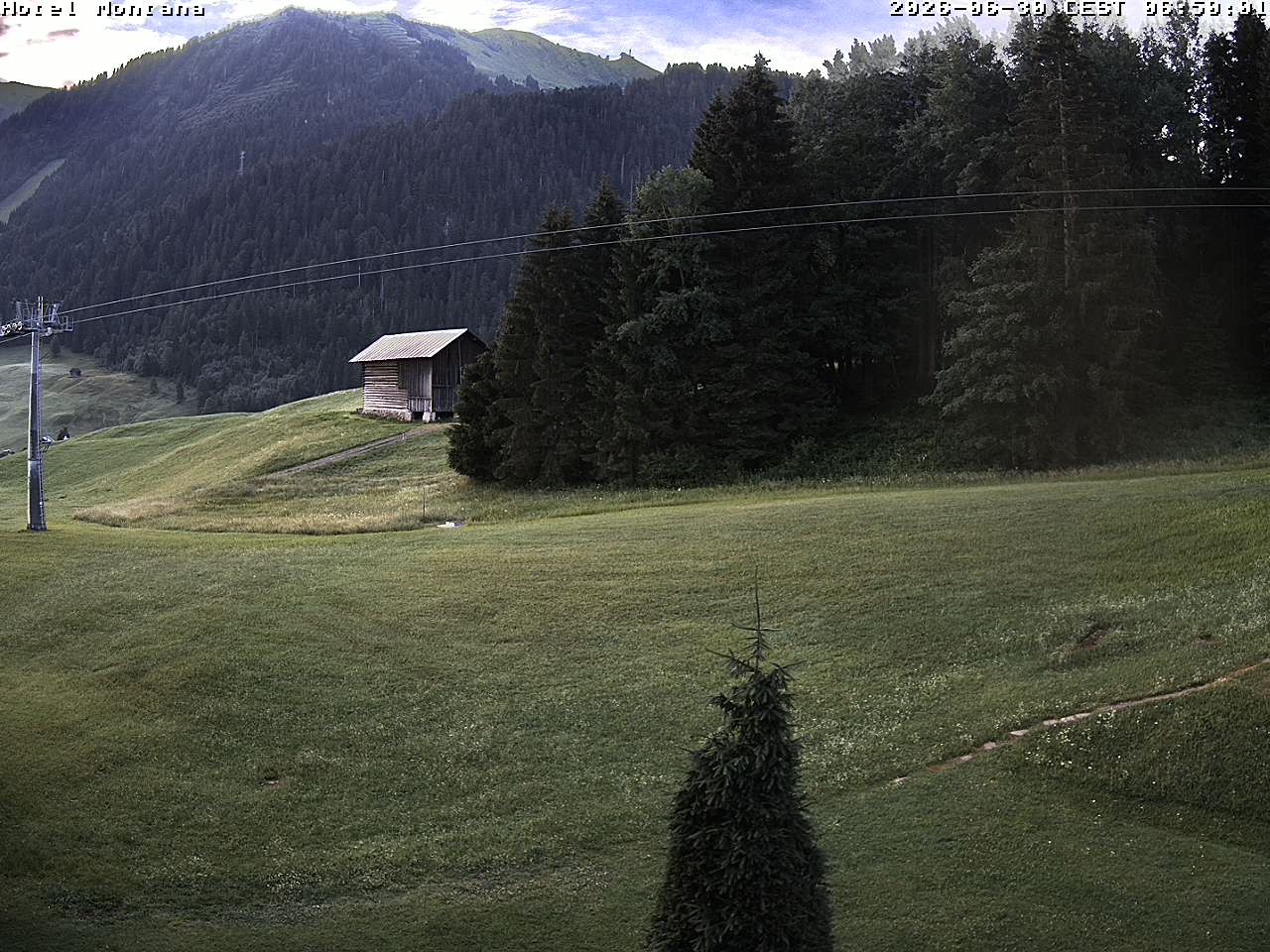 Archiv Foto Webcam Hotel Montana, Riezlern