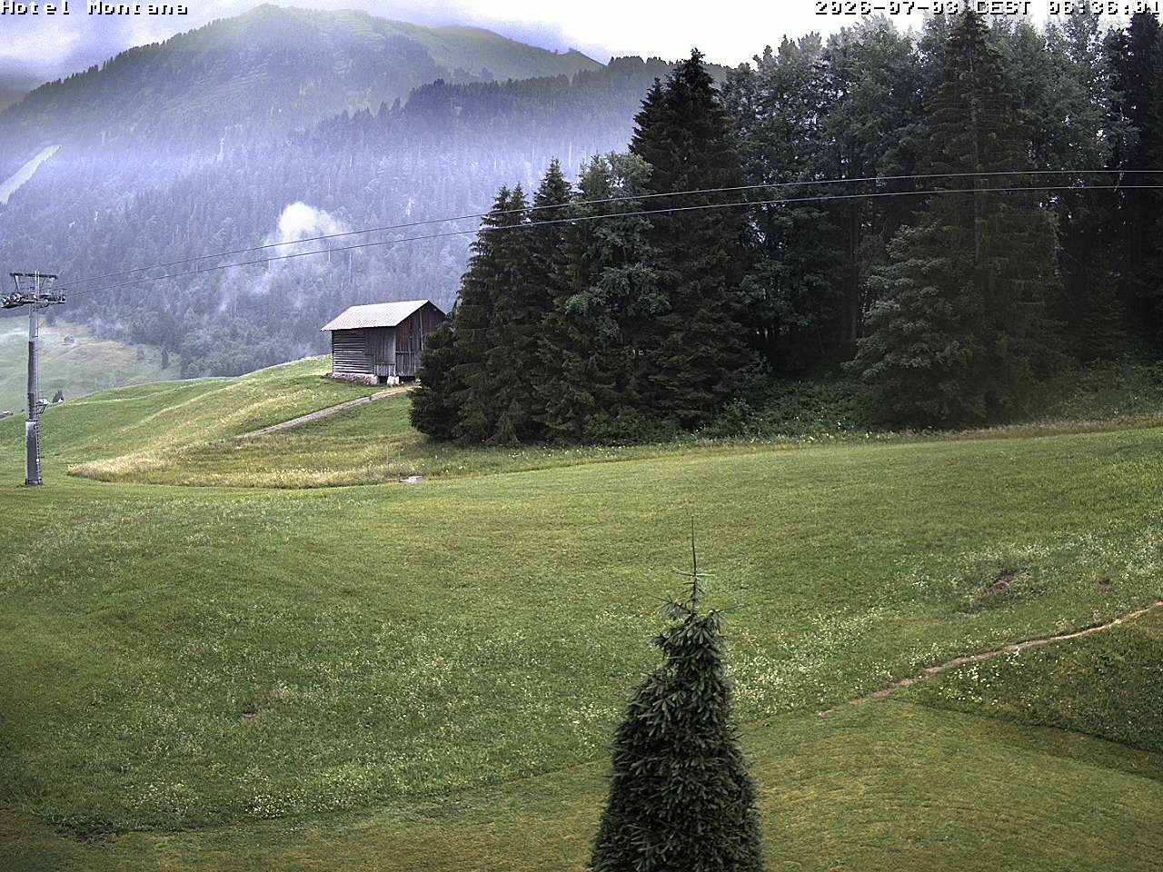 Archiv Foto Webcam Hotel Montana, Riezlern