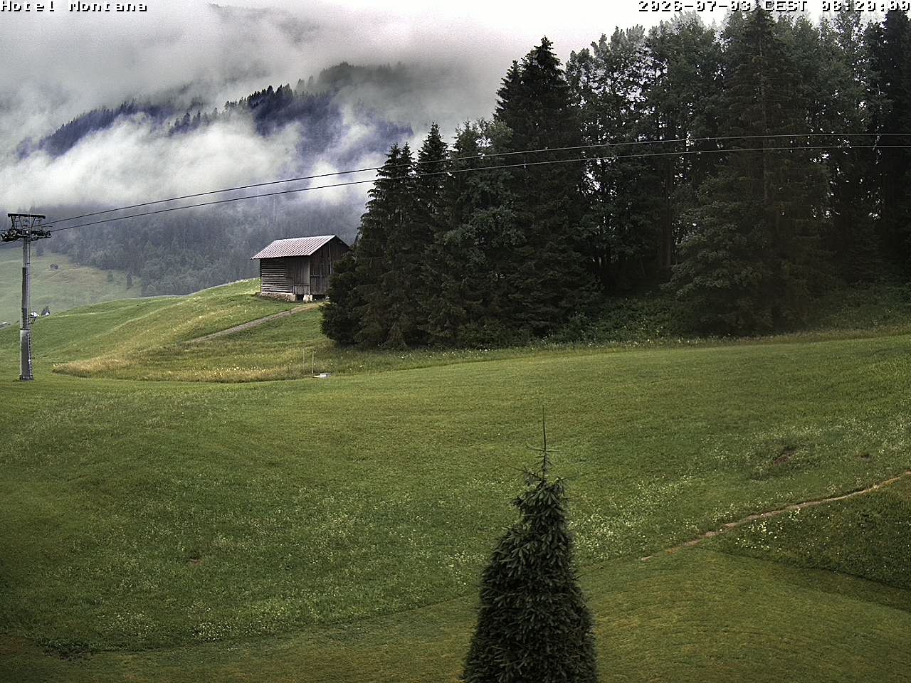 Archiv Foto Webcam Hotel Montana, Riezlern