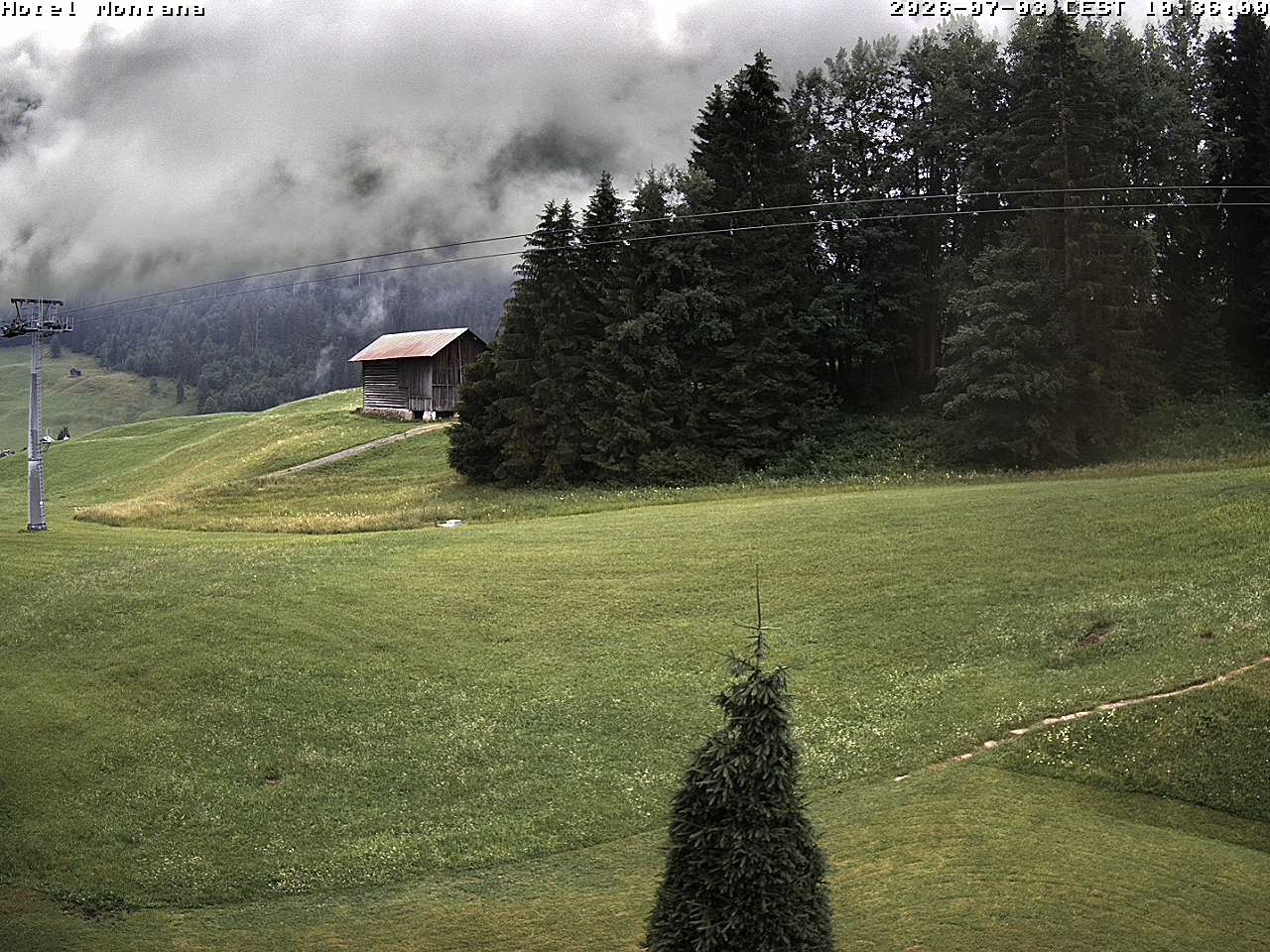 Archiv Foto Webcam Hotel Montana, Riezlern
