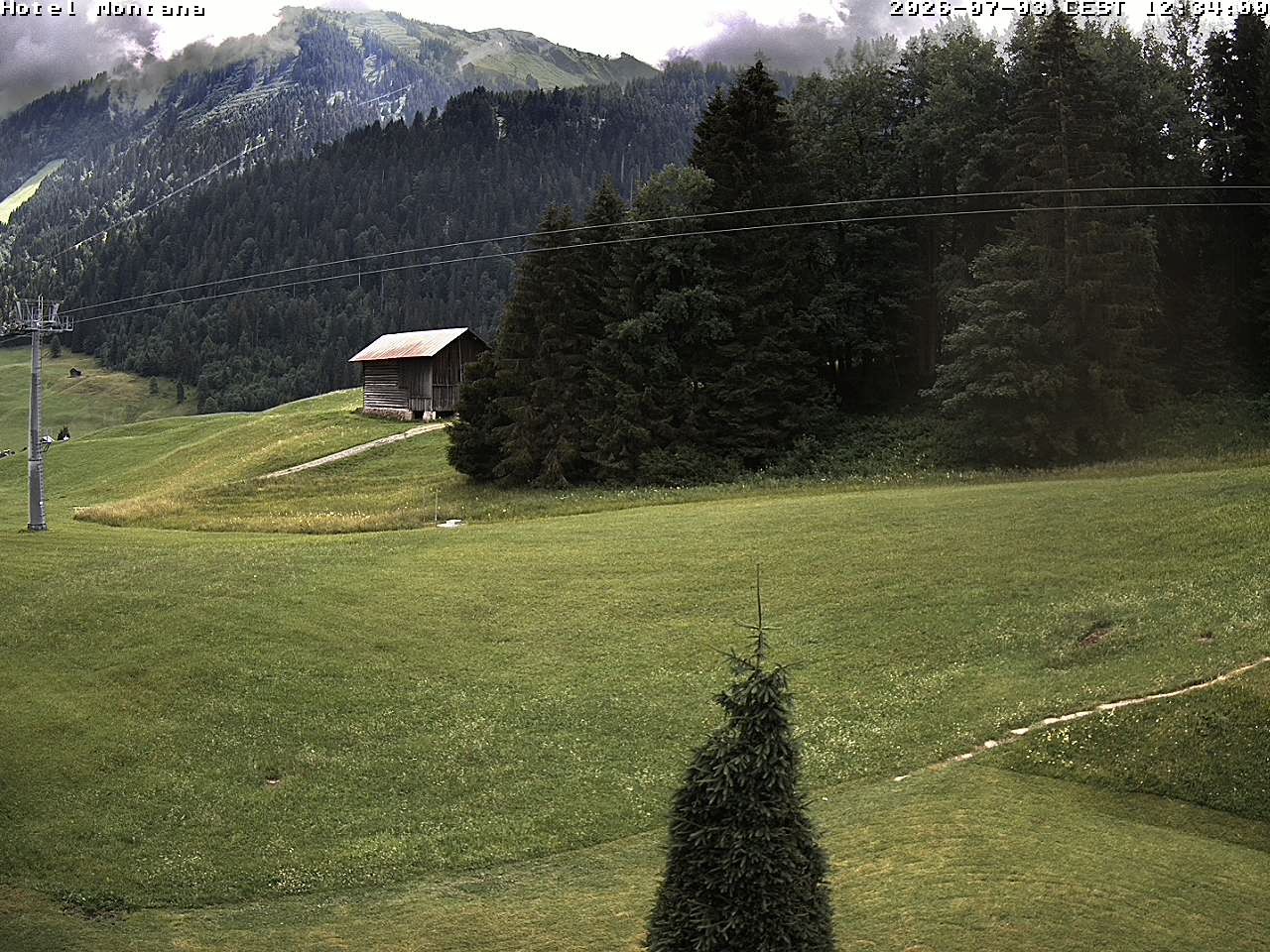 Archiv Foto Webcam Hotel Montana, Riezlern