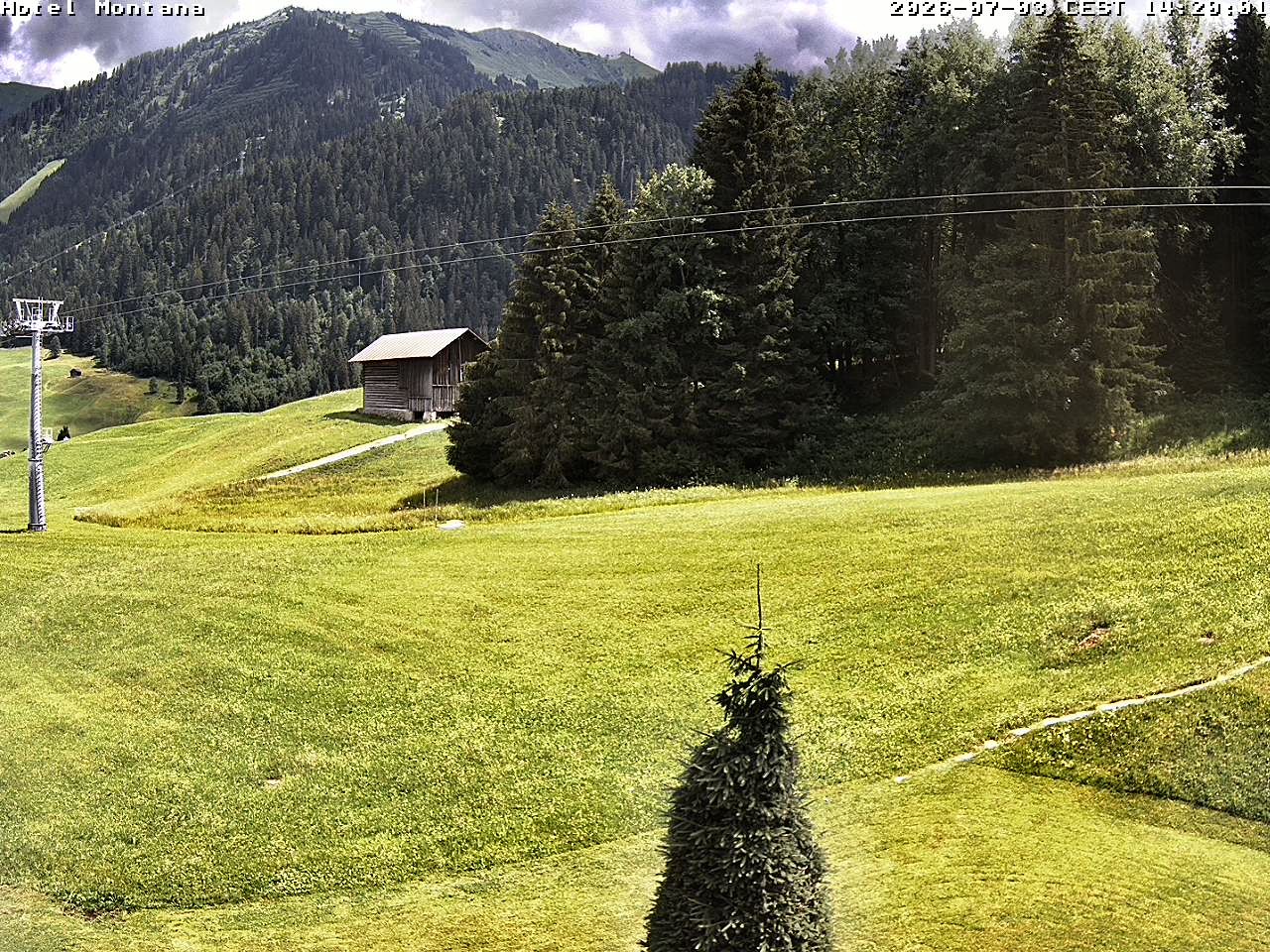 Archiv Foto Webcam Hotel Montana, Riezlern