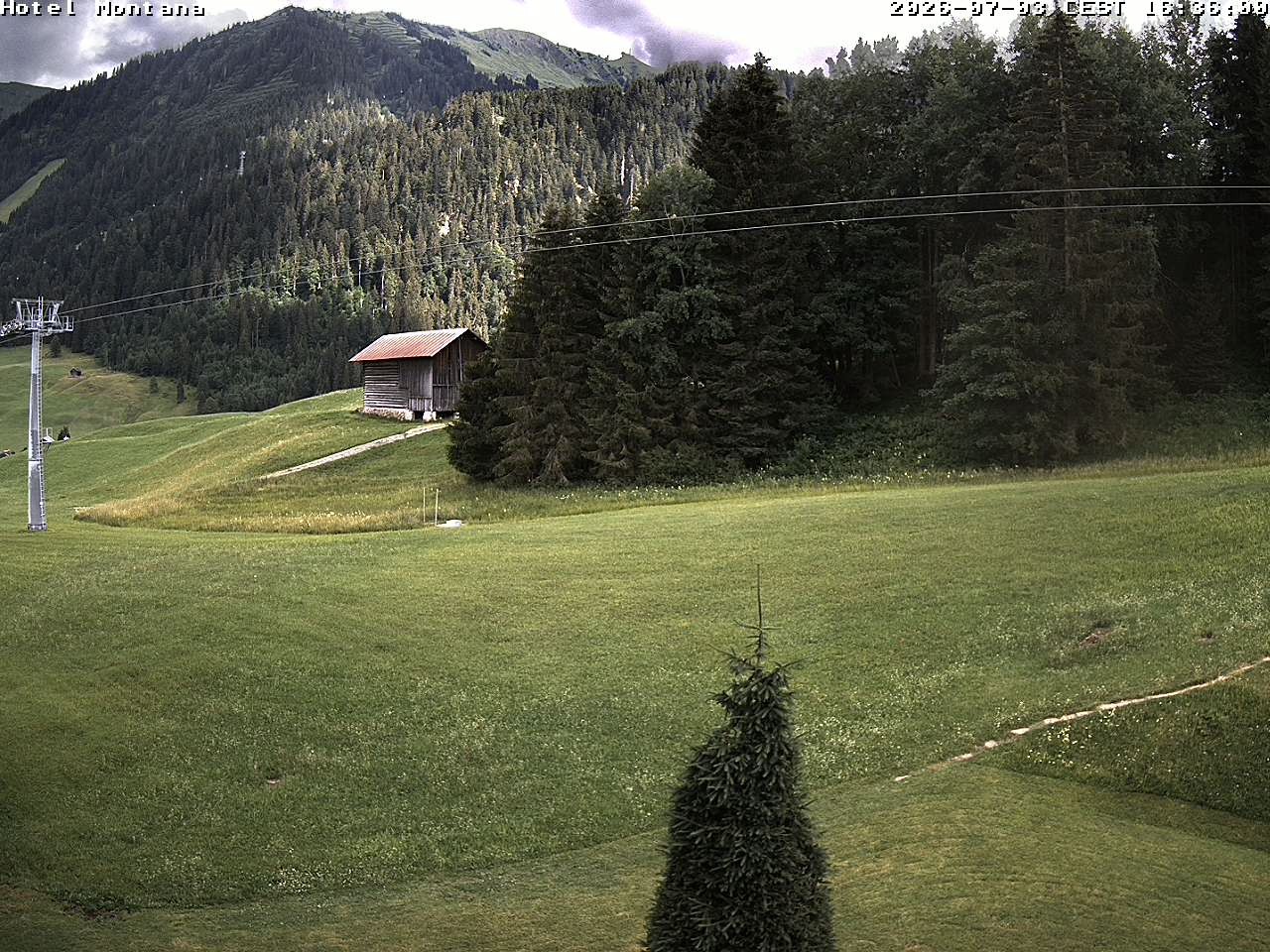Archiv Foto Webcam Hotel Montana, Riezlern