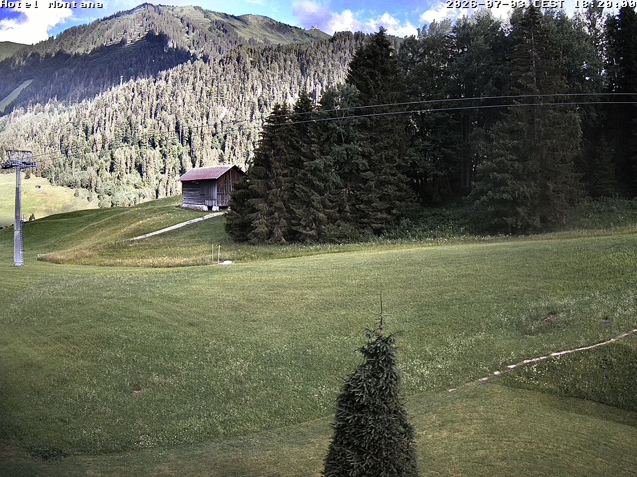 Archiv Foto Webcam Hotel Montana, Riezlern