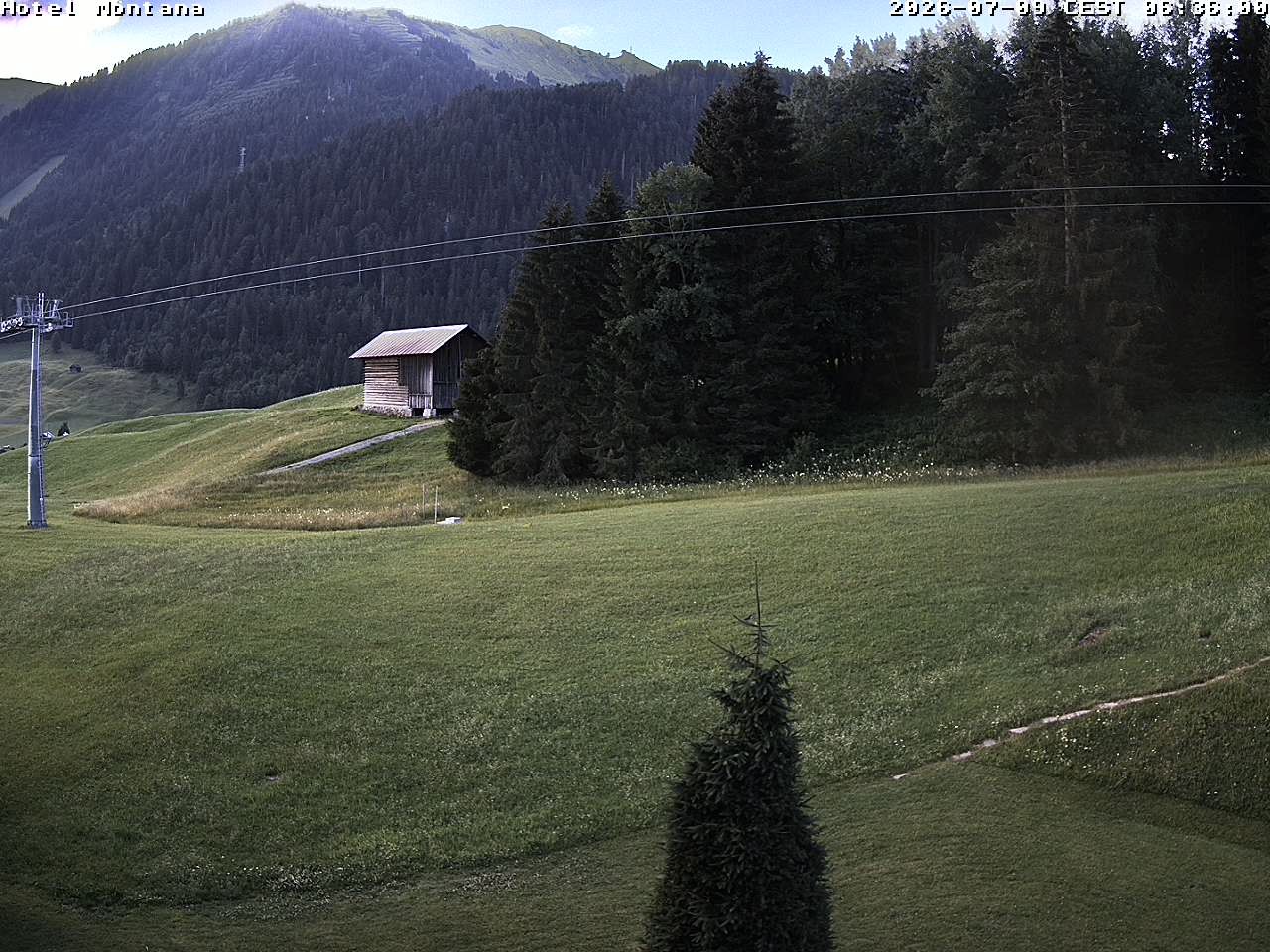 Archiv Foto Webcam Hotel Montana, Riezlern