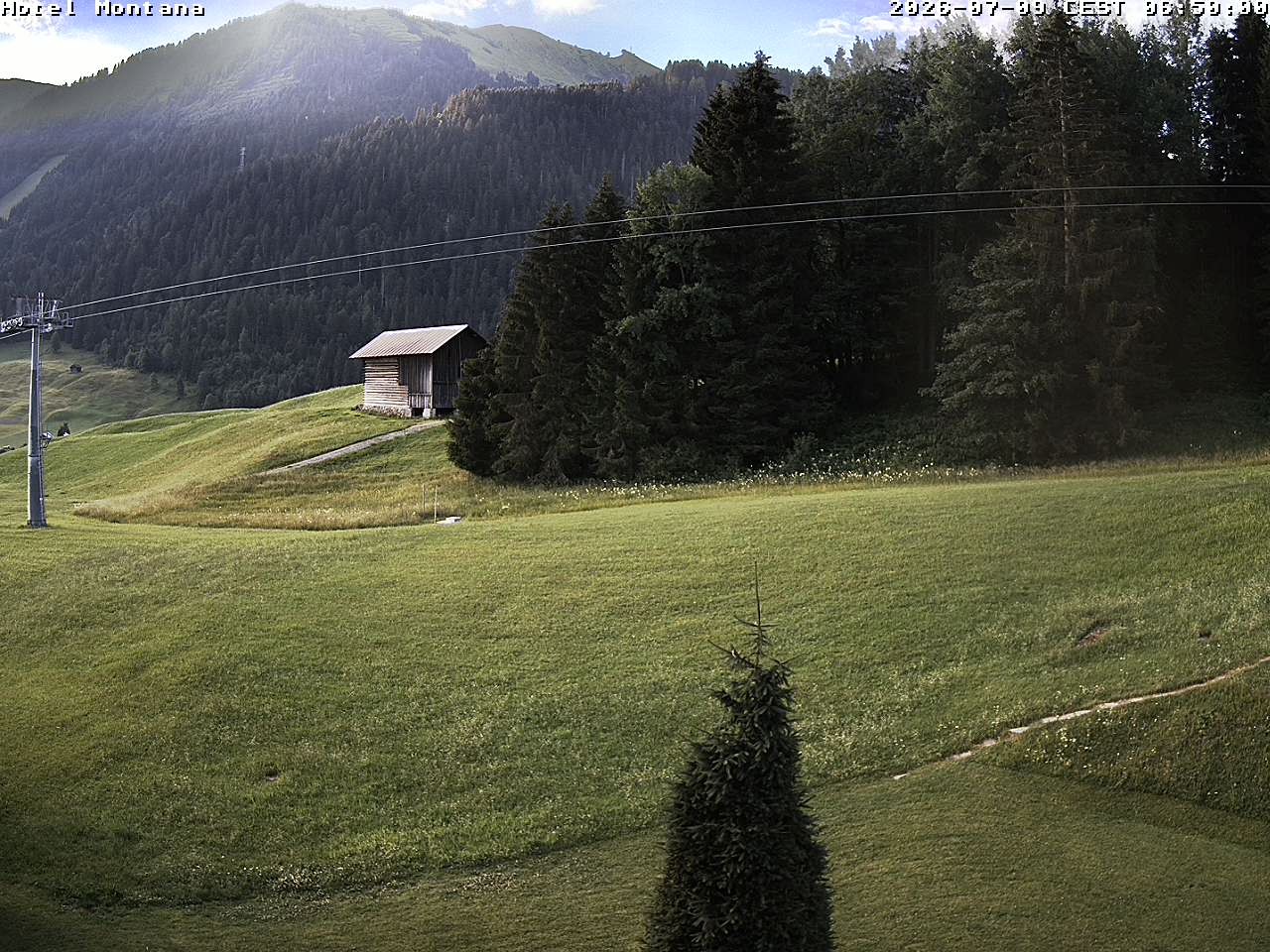 Archiv Foto Webcam Hotel Montana, Riezlern