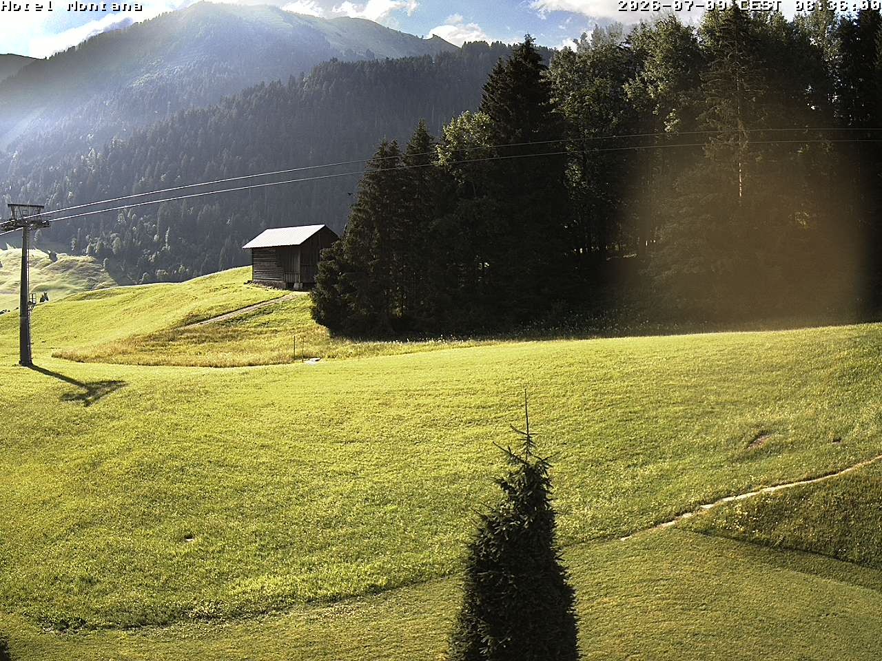 Archiv Foto Webcam Hotel Montana, Riezlern