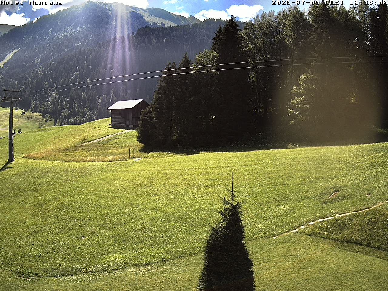 Archiv Foto Webcam Hotel Montana, Riezlern