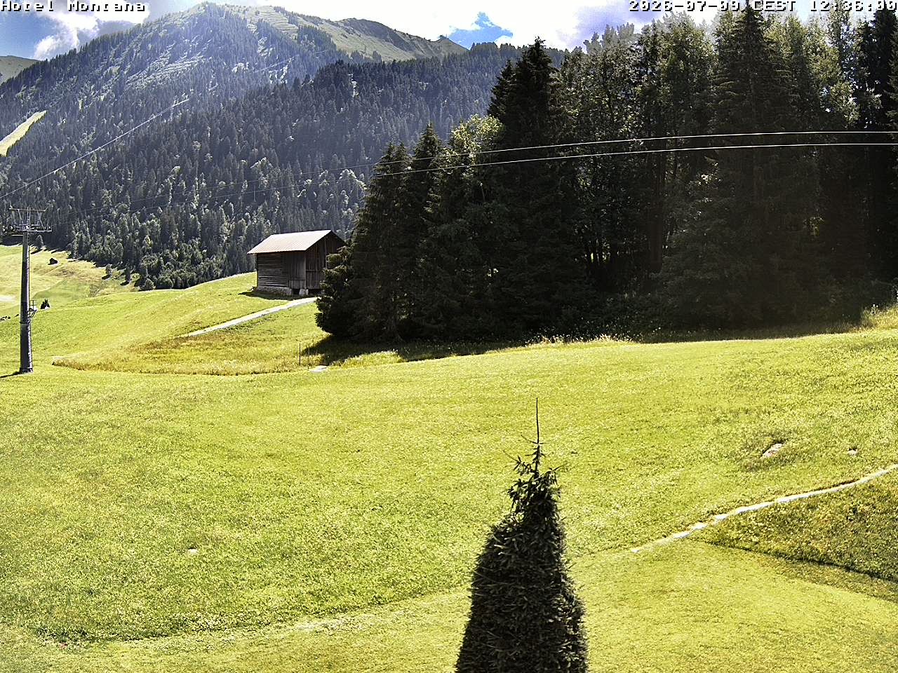 Archiv Foto Webcam Hotel Montana, Riezlern
