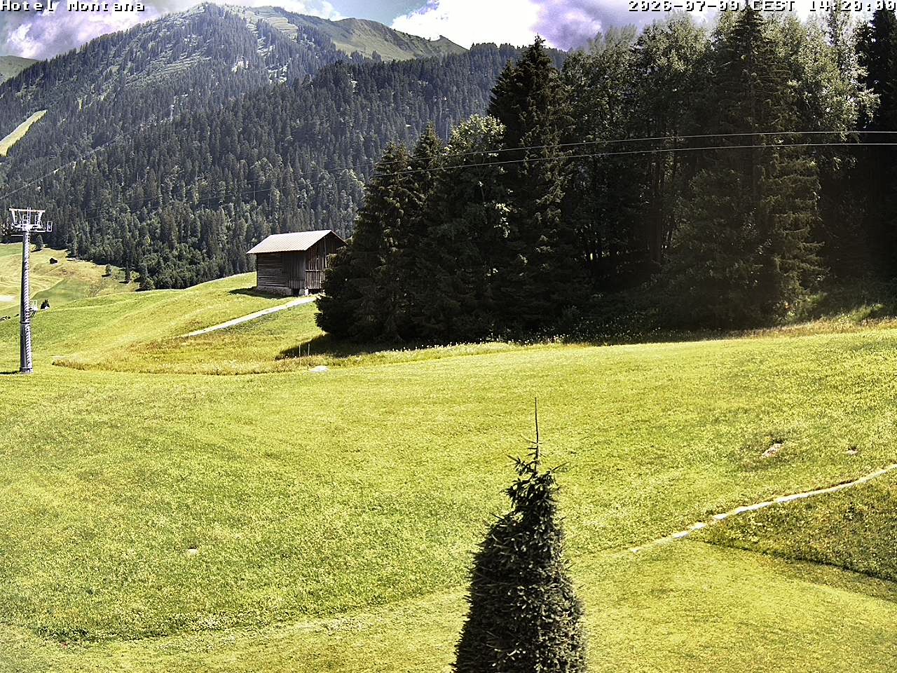 Archiv Foto Webcam Hotel Montana, Riezlern