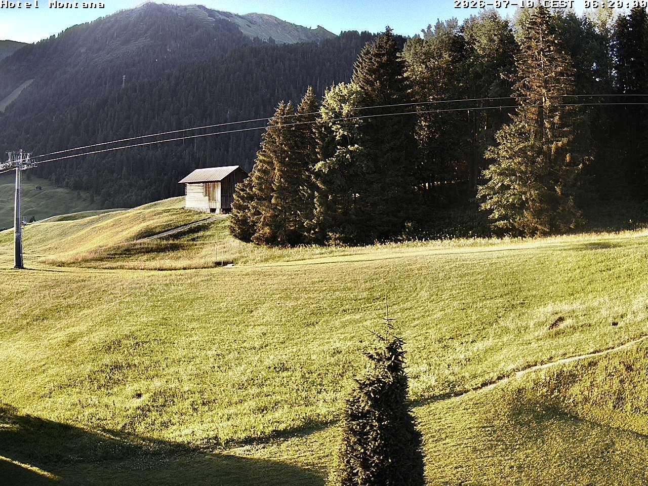 Archiv Foto Webcam Hotel Montana, Riezlern