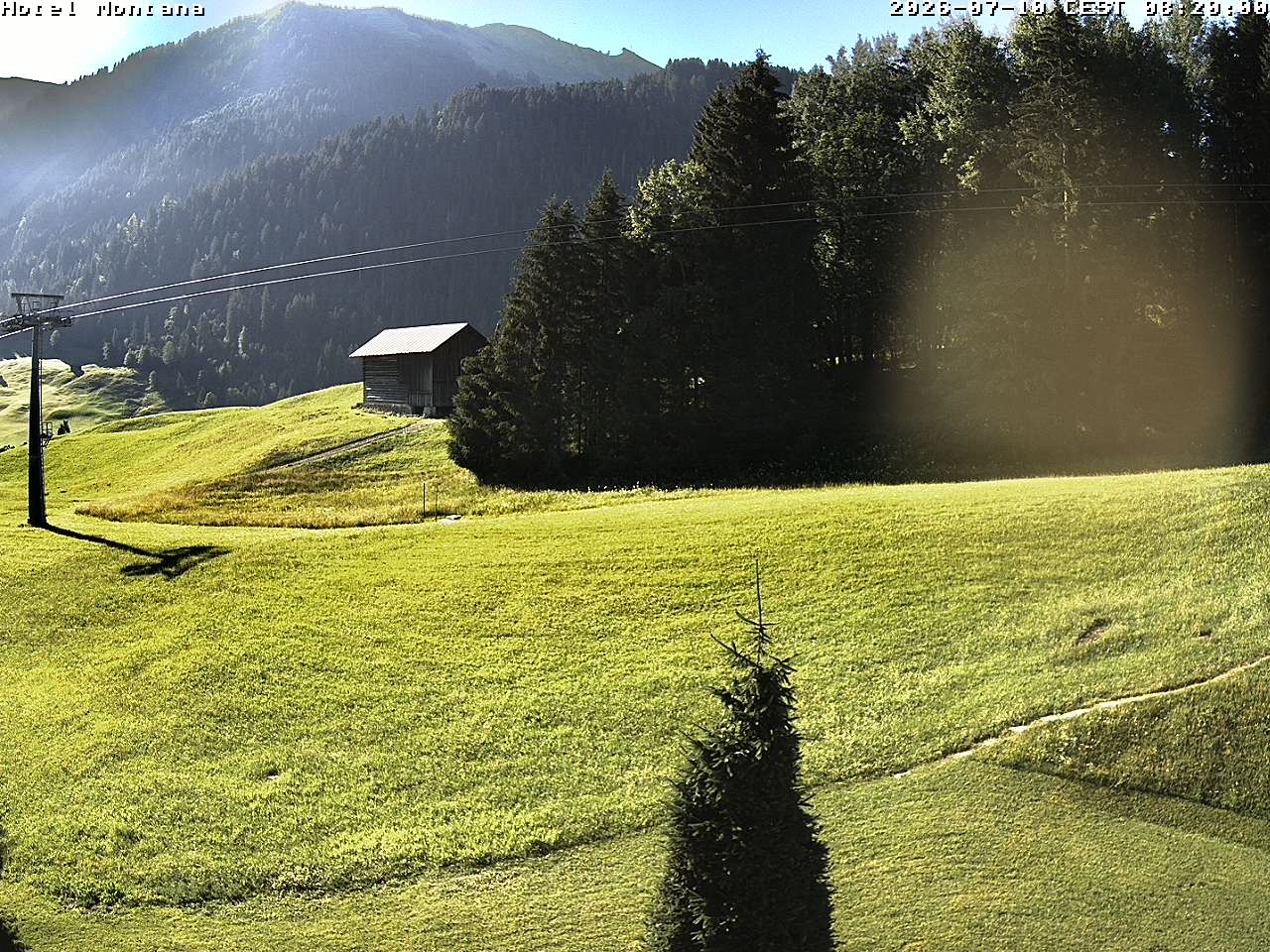 Archiv Foto Webcam Hotel Montana, Riezlern