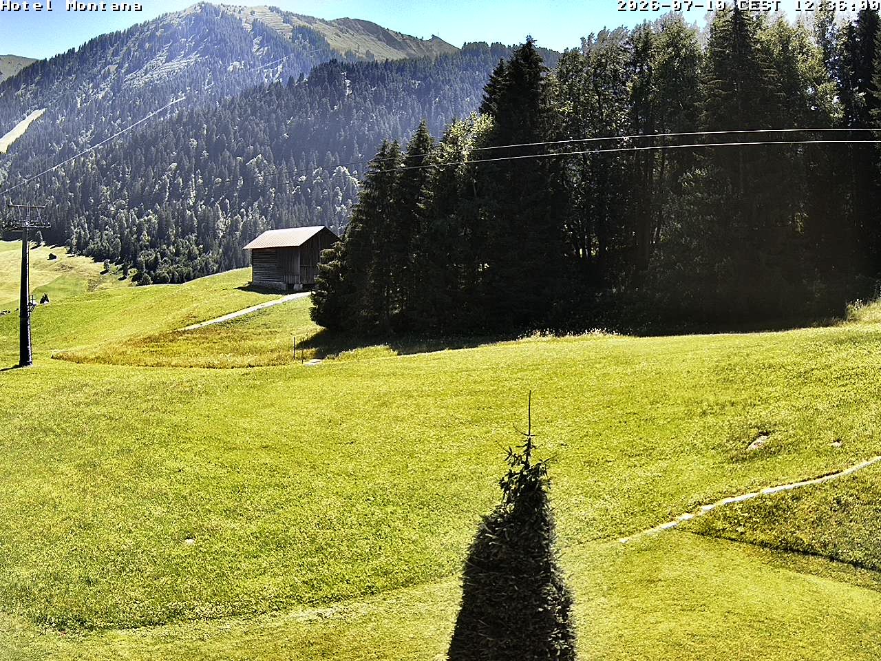 Archiv Foto Webcam Hotel Montana, Riezlern